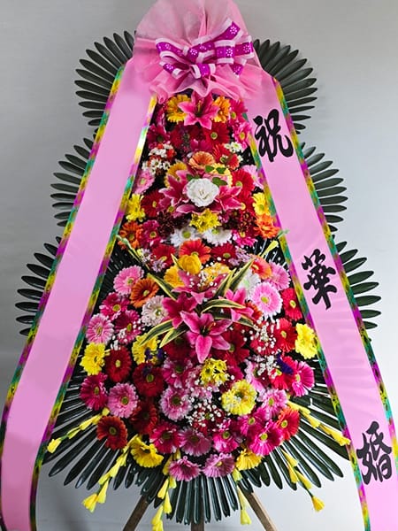 더컨벤션 송파문정점 가장 인기있는 3단화환 기본형