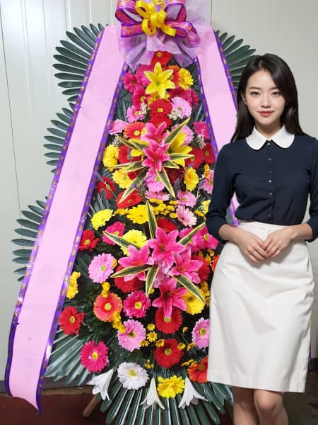 더컨벤션 송파문정점 3단화환 기본형